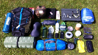 バックパックの中身